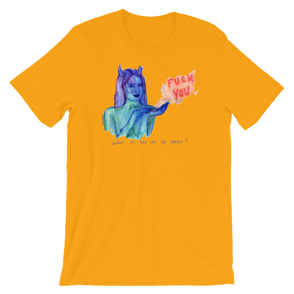 " Magic Fuck You " Short-Sleeve Unisex T-Shirt