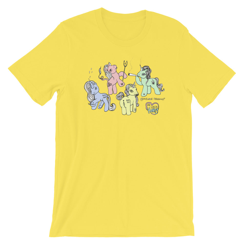 " My Little Horny " Short-Sleeve Unisex T-Shirt