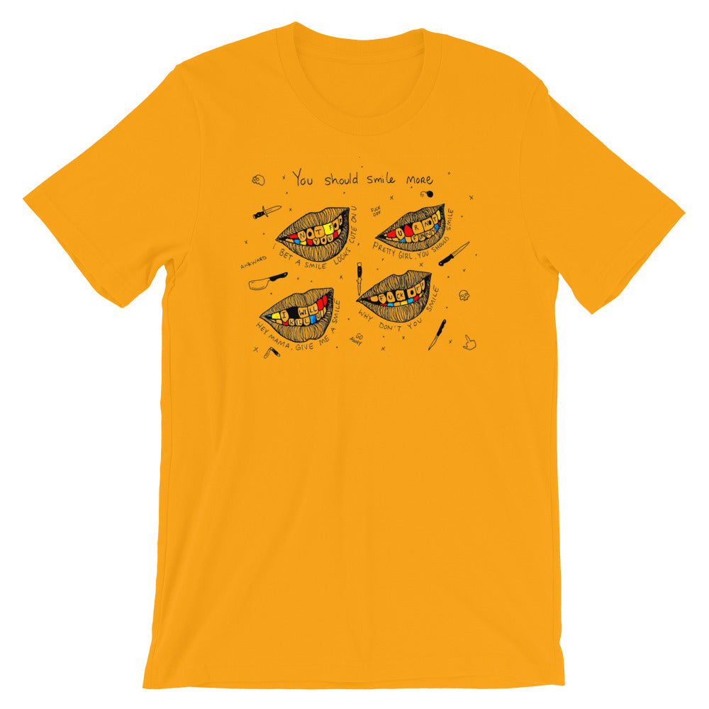" You Should Smile More " Short-Sleeve Unisex T-Shirt