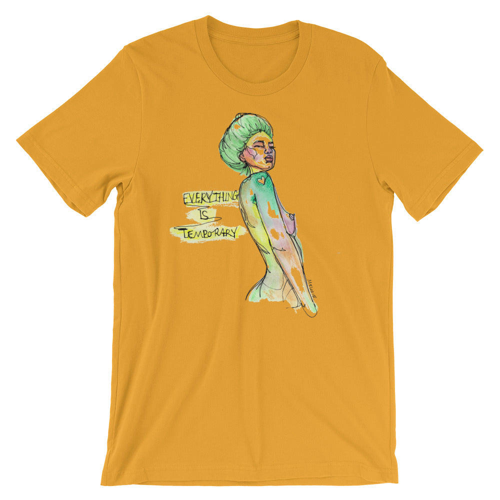 " Everything Is Temporary " Short-Sleeve Unisex T-Shirt