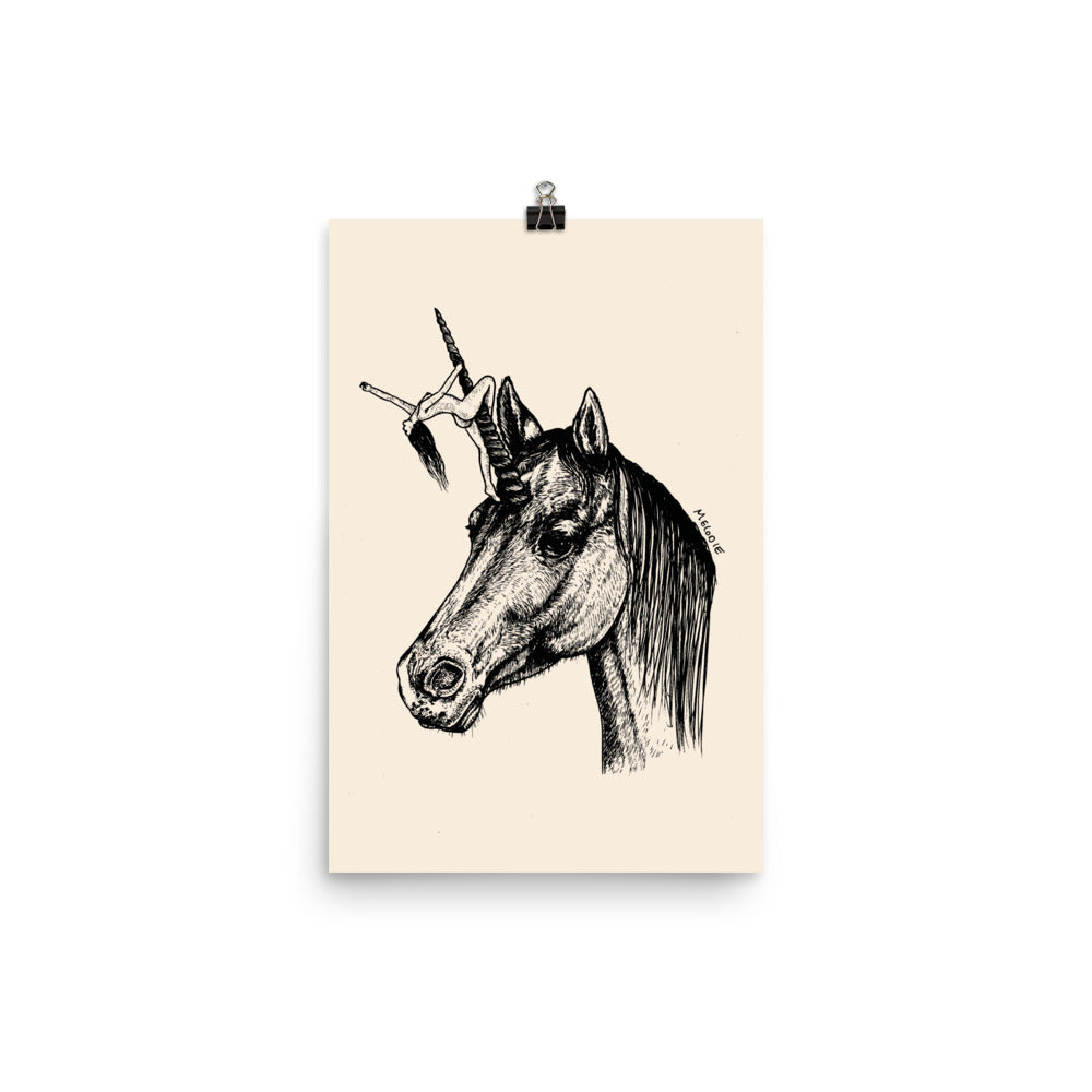 " La Licorne " Print / Poster