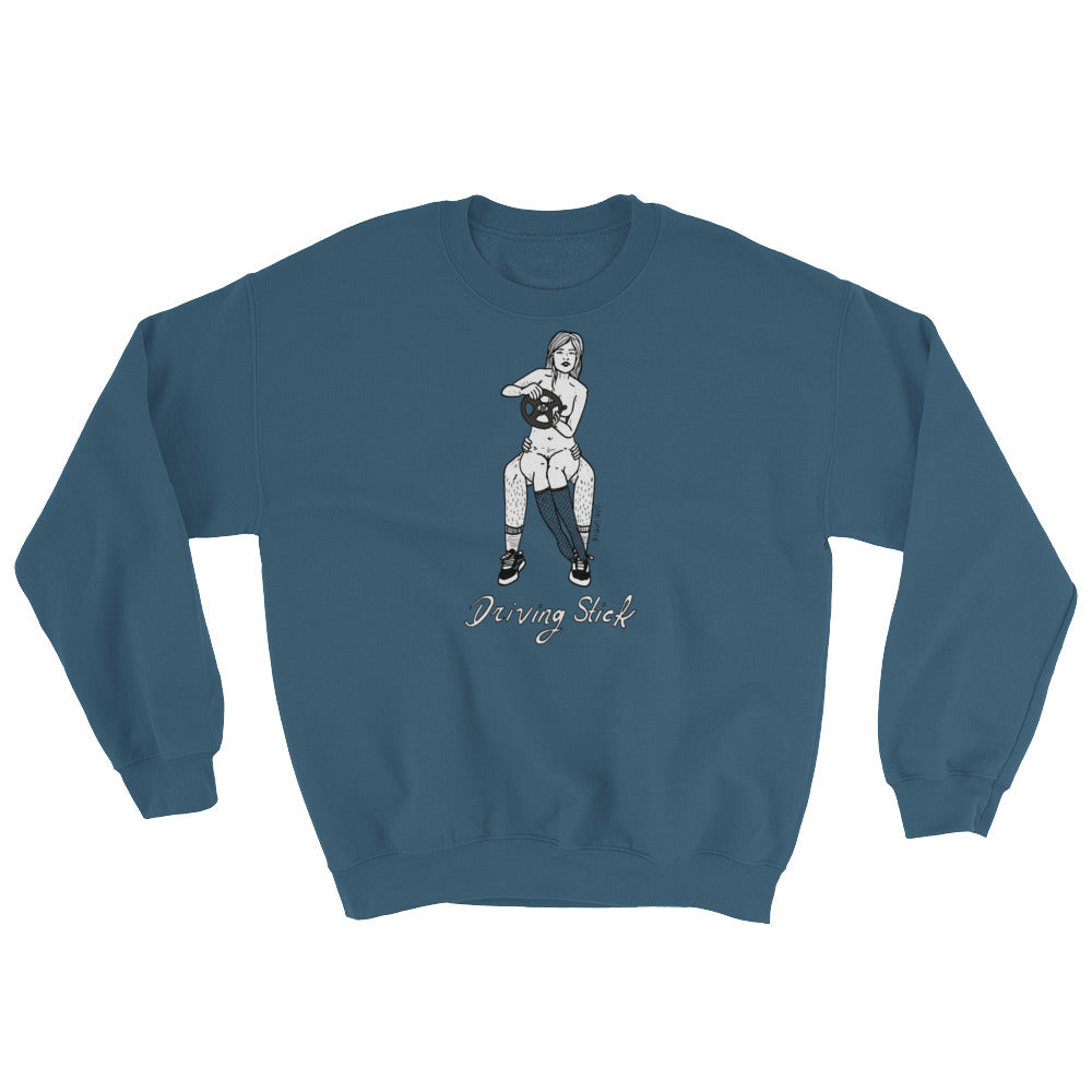 " Driving Stick " Unisex Sweatshirt