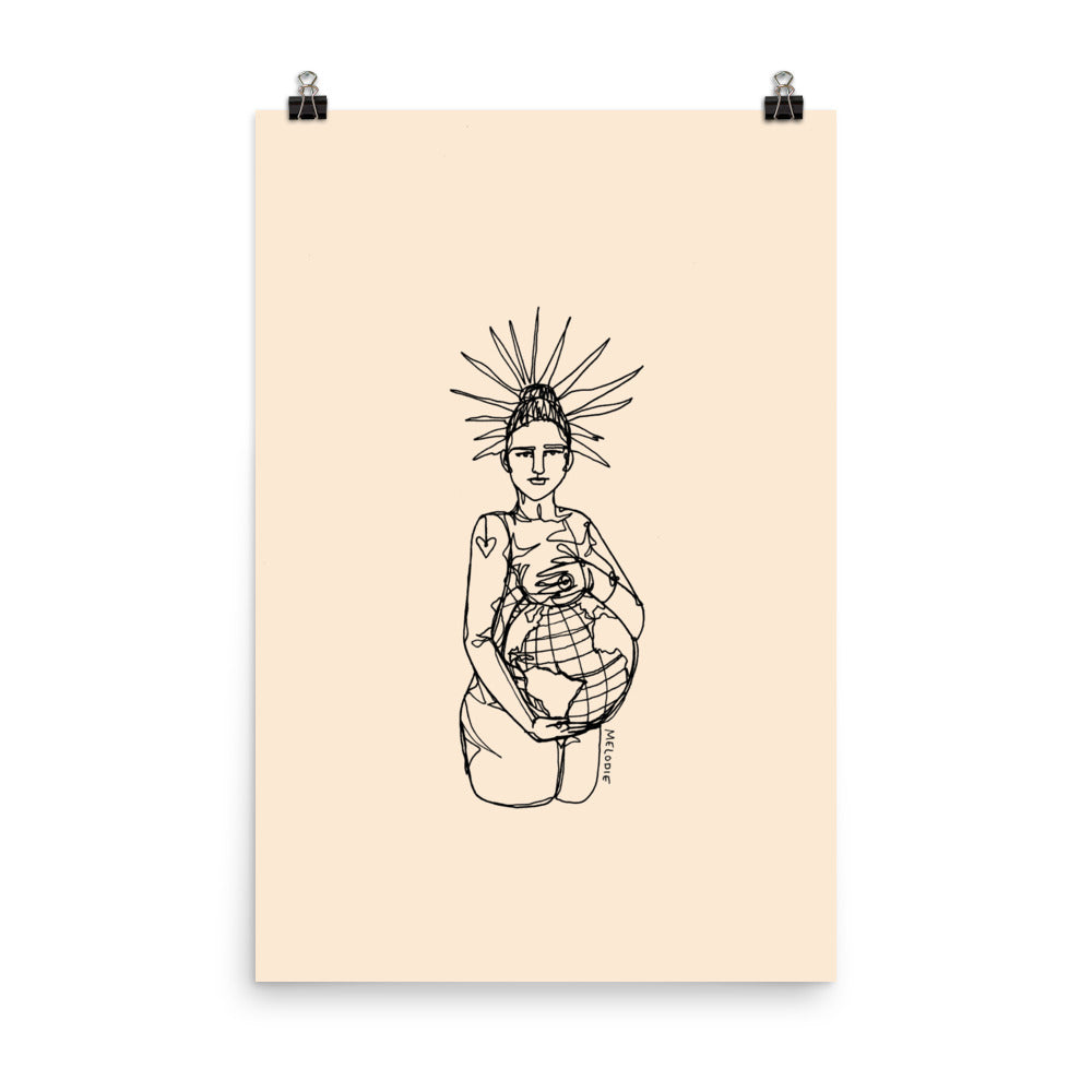 " Our World " Print / Poster
