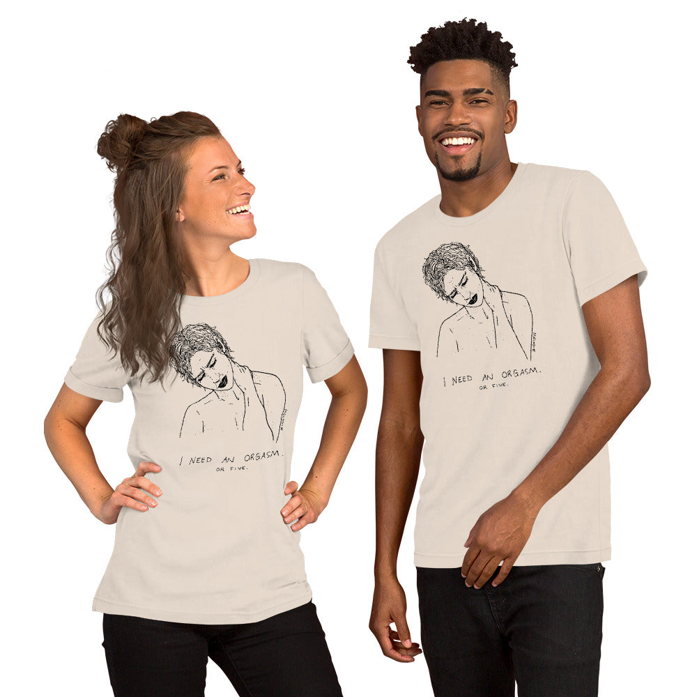 " Orgasm " Short-Sleeve Unisex T-Shirt