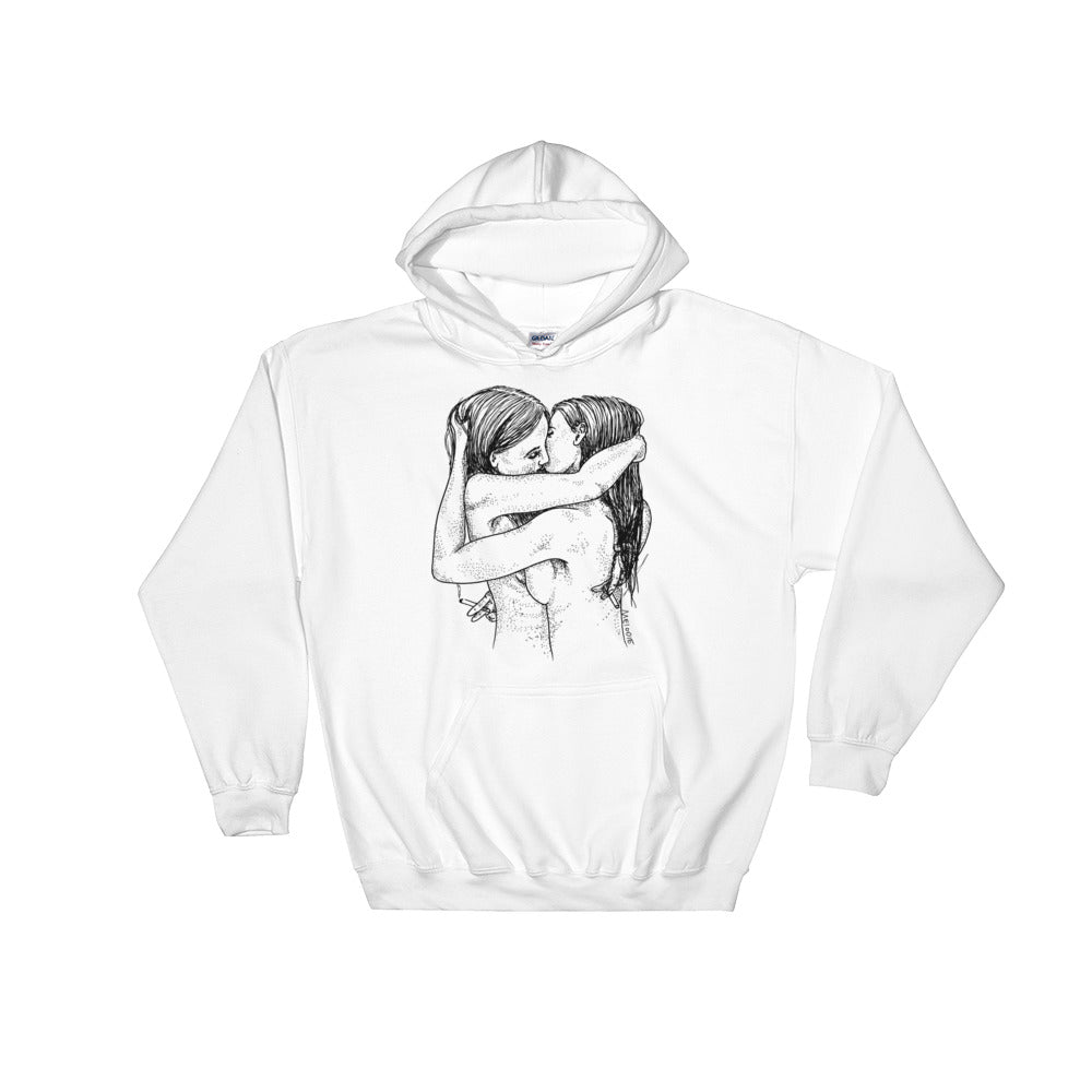 " Kiss Kiss Kill Kill " Hooded Sweatshirt