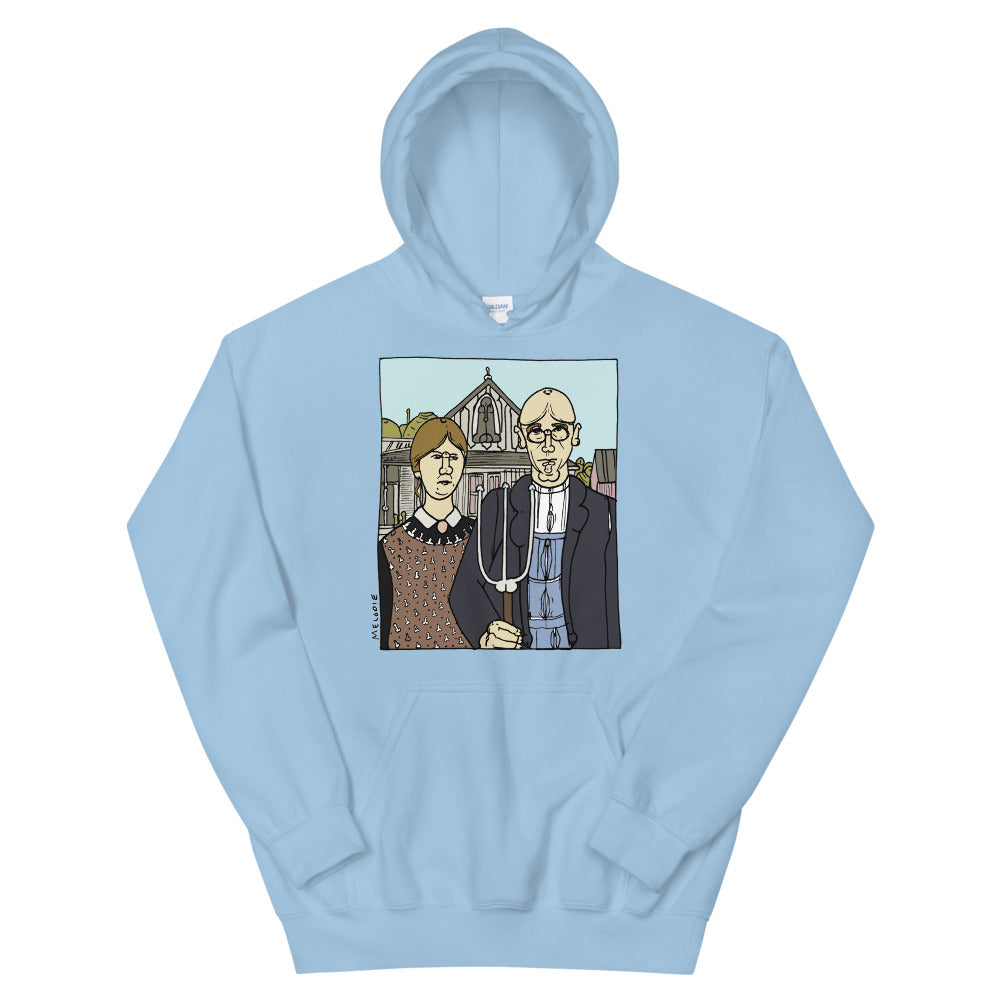" Grant Wood " Unisex Hoodie