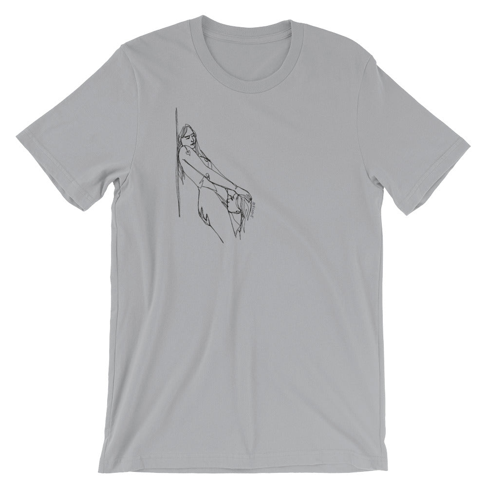 " Happy Meal " Front And Back Print. Unisex Short Sleeve Jersey T-Shirt with Tear Away Label