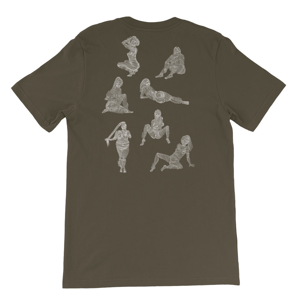 " 6/7 Deadly sins " Front and back Print Dark Short-Sleeve Unisex T-Shirt