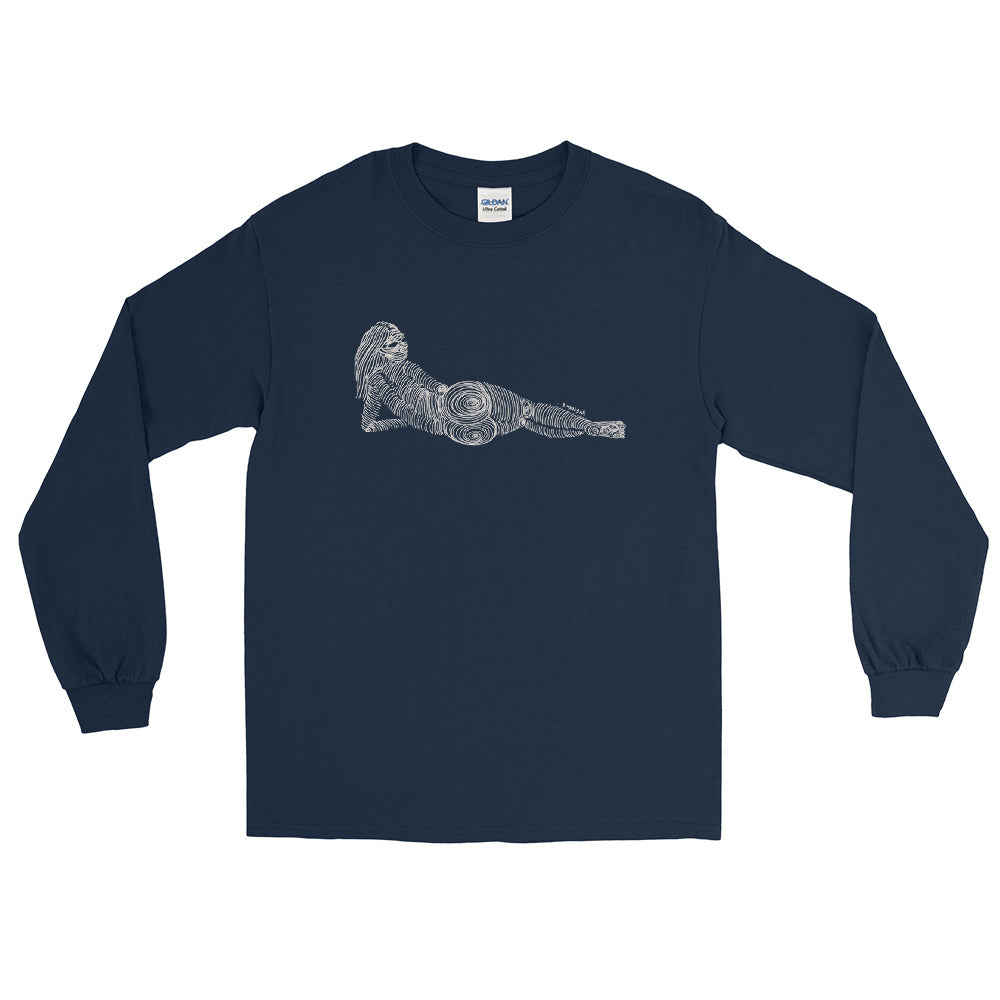 " 3/7 Deadly sins " Front and back Print Dark Unisex’s Long Sleeve Shirt