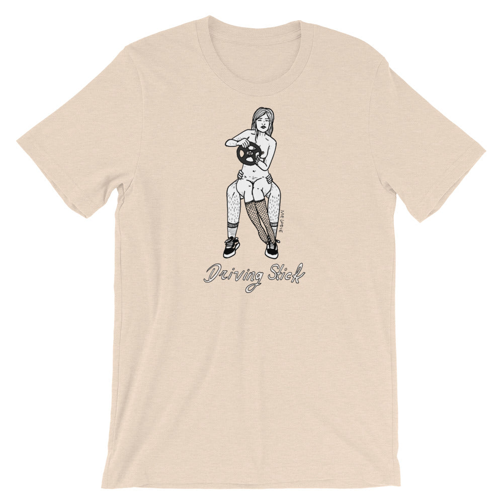" Driving Stick " Short-Sleeve Unisex T-Shirt