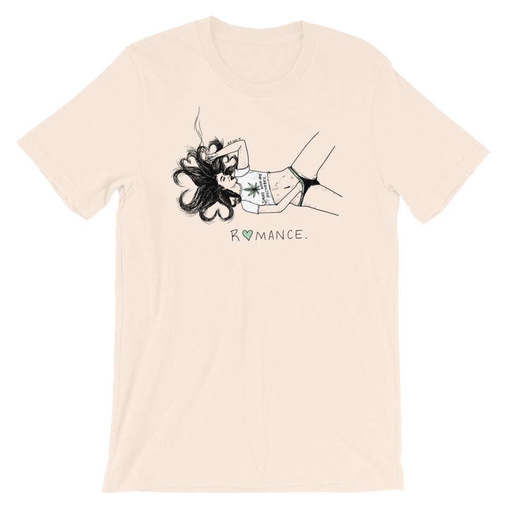 " Romance / Smoke Weed And Masturbate " Short-Sleeve Unisex T-Shirt