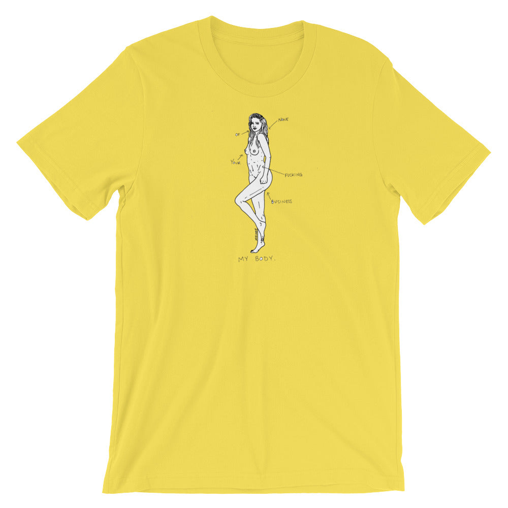 " My Body " Short-Sleeve Unisex T-Shirt