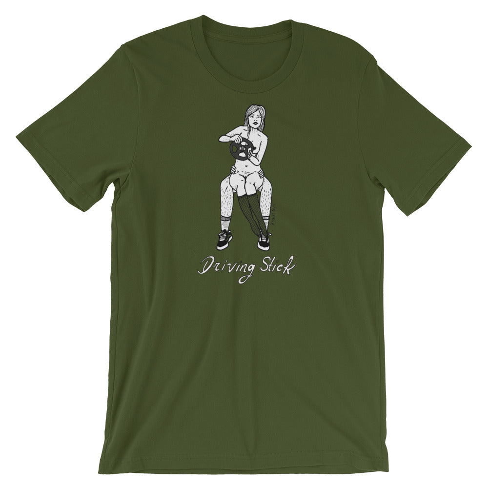 " Driving Stick " Short-Sleeve Unisex T-Shirt