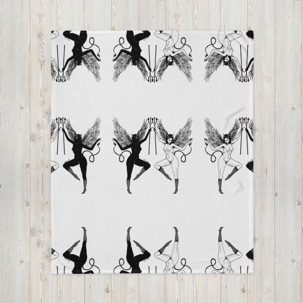 " Angels " Throw Blanket