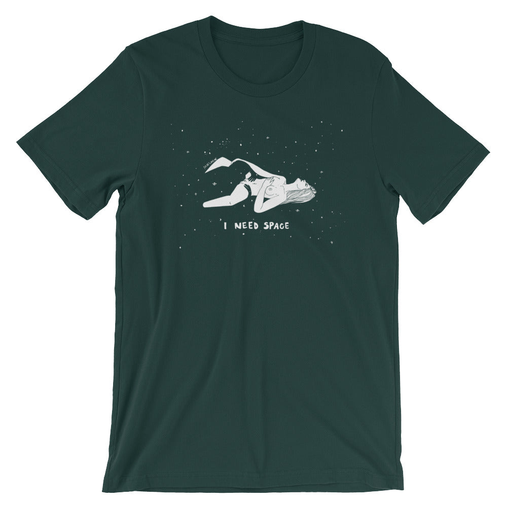 " I NEED SPACE " #5 Short-Sleeve Unisex T-Shirt