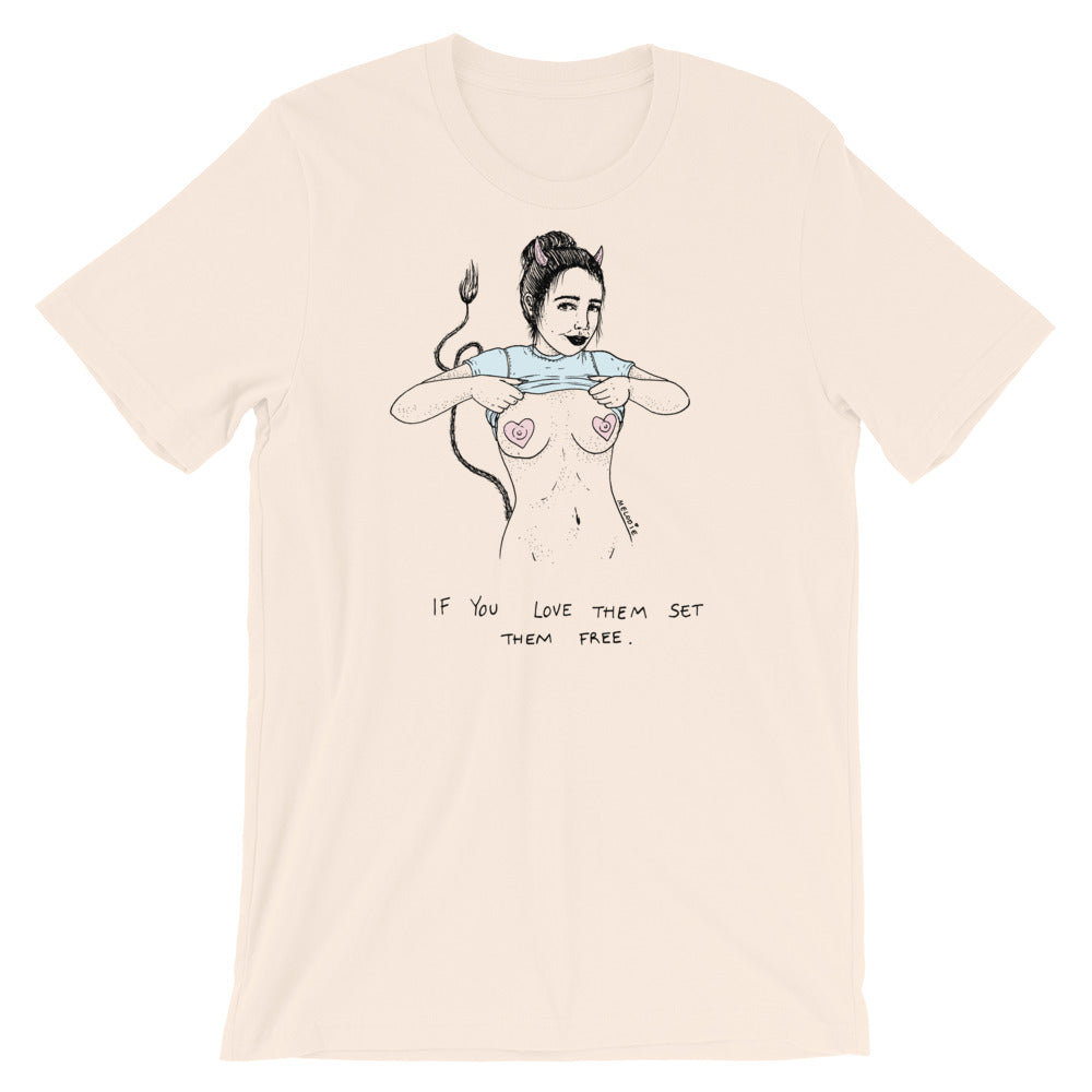 " If You Love Them Set Them Free " Short-Sleeve Unisex T-Shirt
