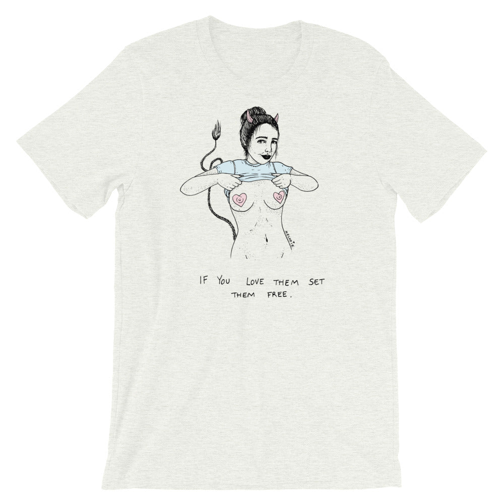 " If You Love Them Set Them Free " Short-Sleeve Unisex T-Shirt