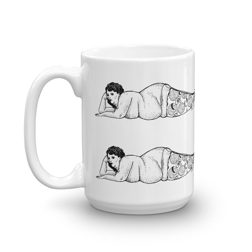 " Pizza Mermaid " Mug