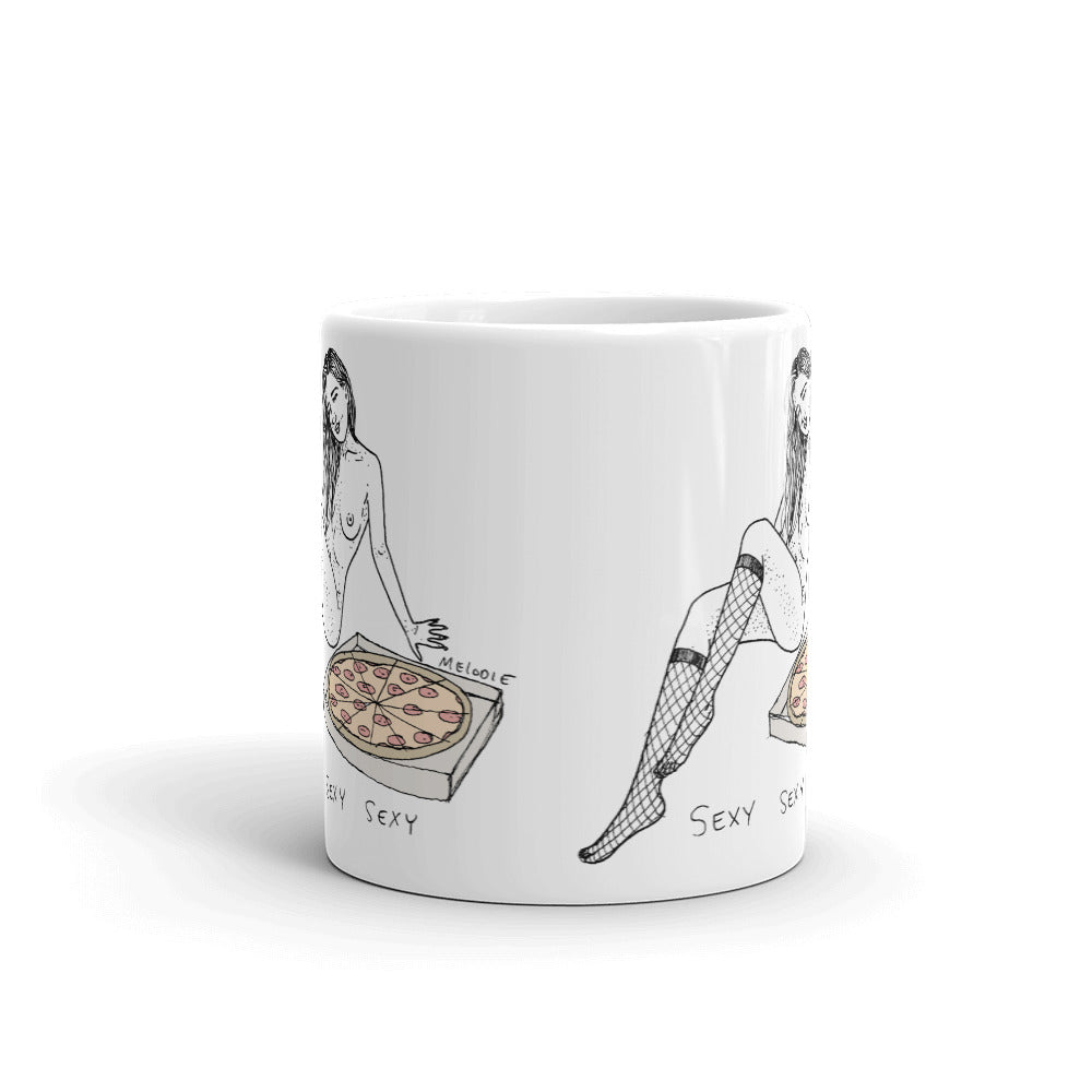 " Sexy Sexy Sexy Pizza " Mug