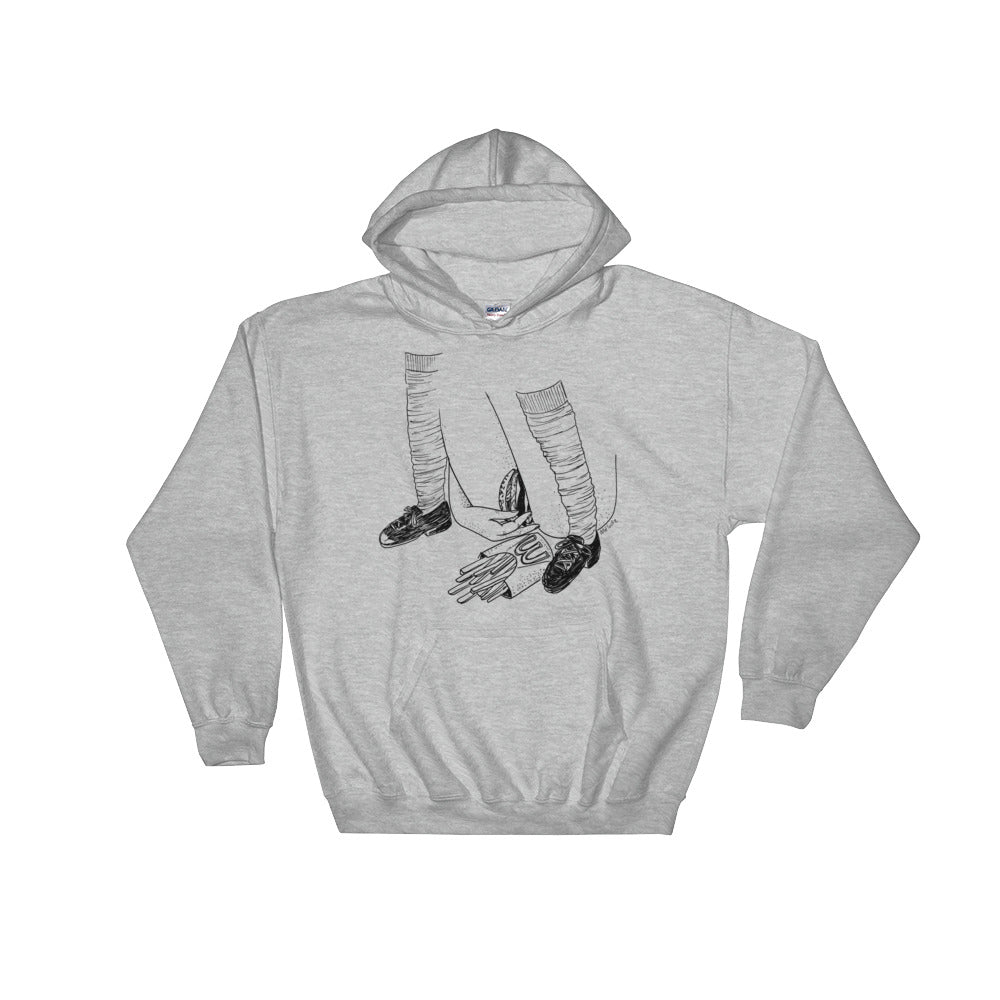 " Burger " Unisex Hooded Sweatshirt