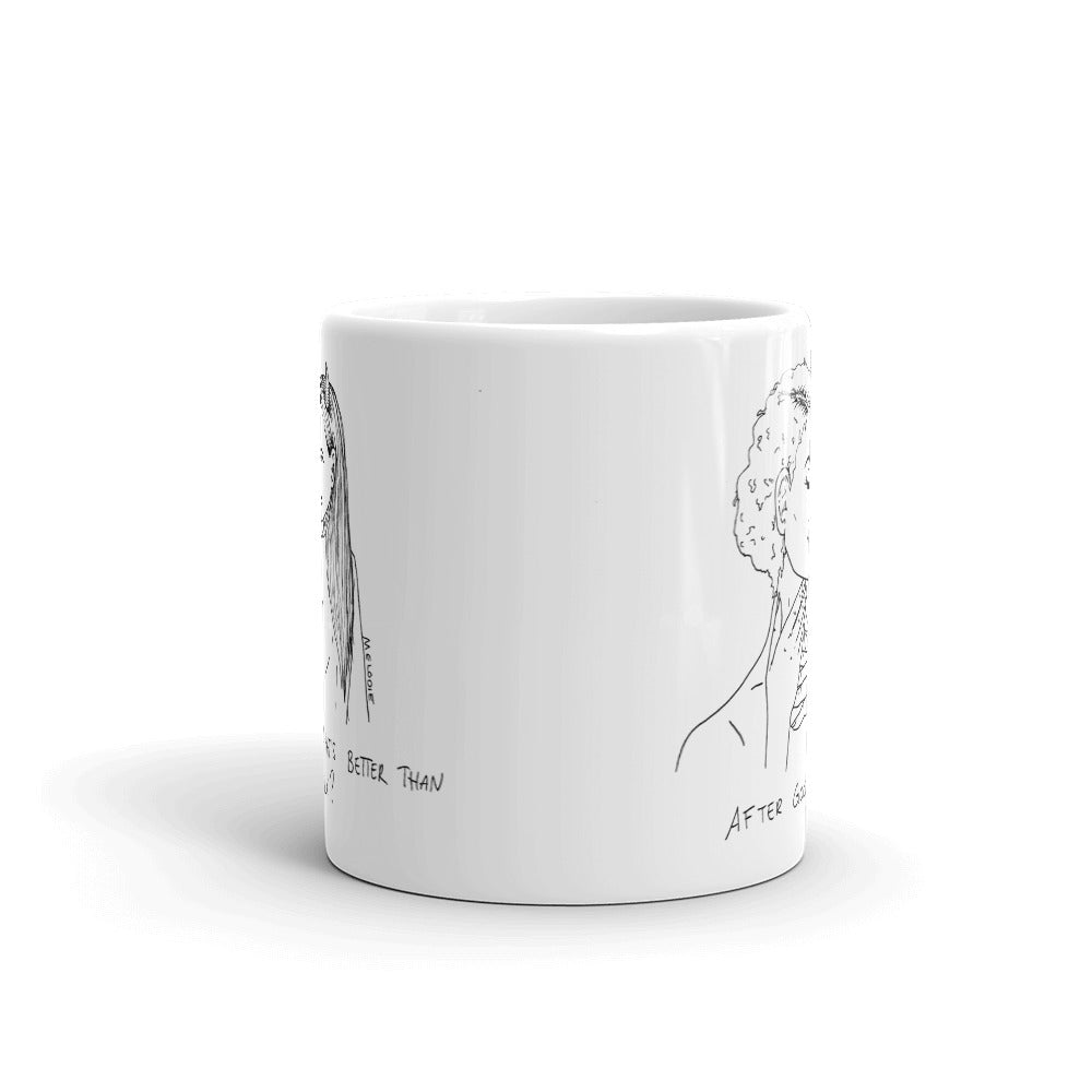 " what's better than sex ? / After good sex " Pervert combo Mug