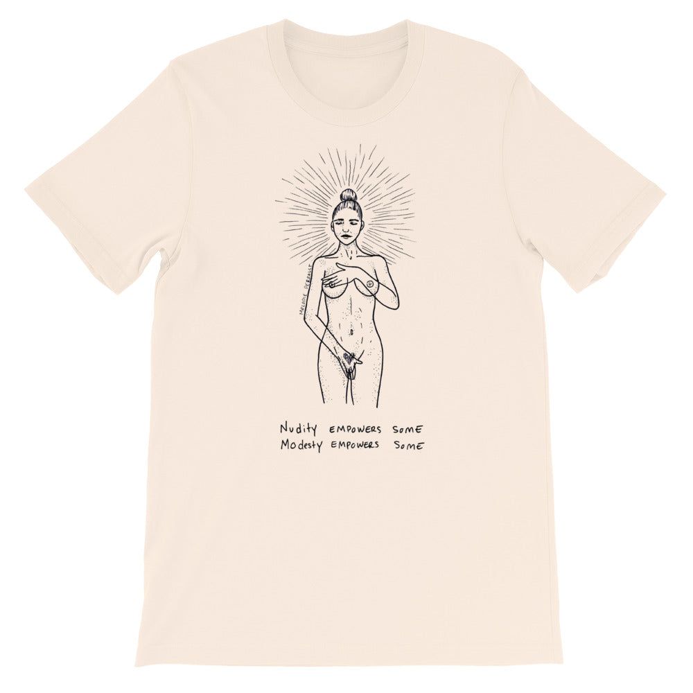 " Empowers " Feel Powerful Short-Sleeve Unisex T-Shirt