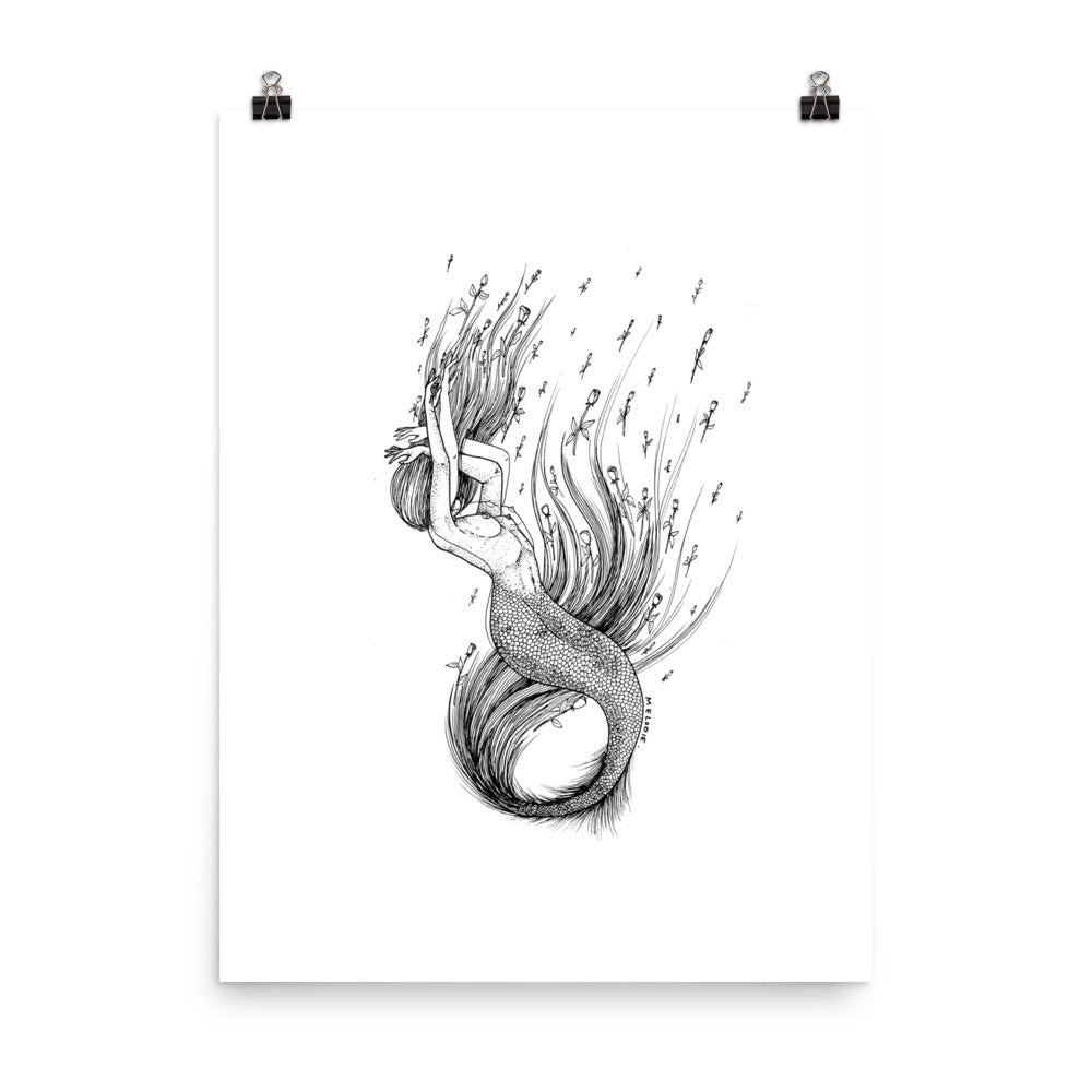 " Lust " Mermaid Poster