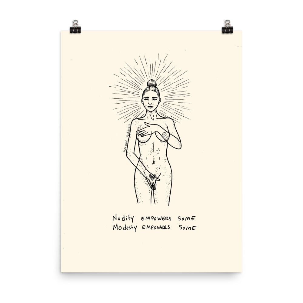 " Empowers " Feel Powerful Print / Poster