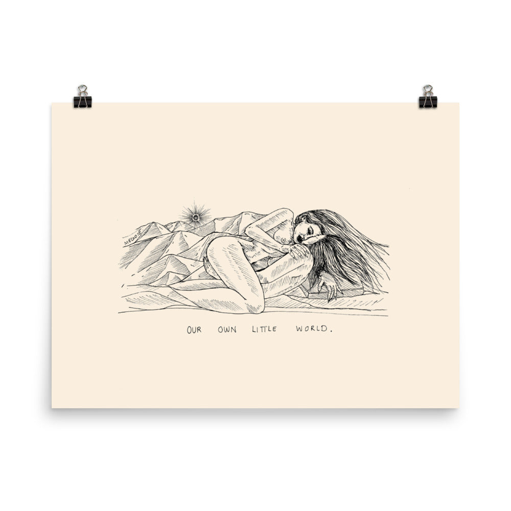 " Our Own Little World " Print / Poster