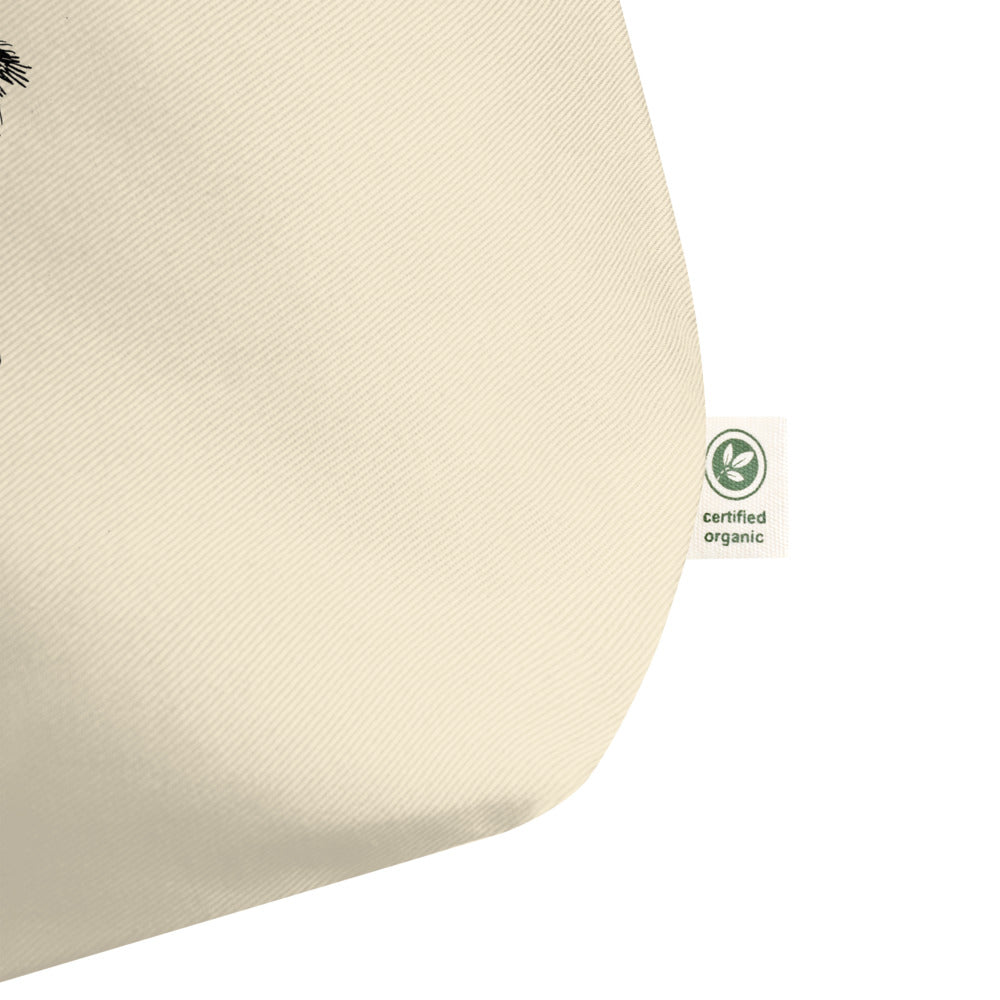 " I Love The Way You Taste " Large organic tote bag