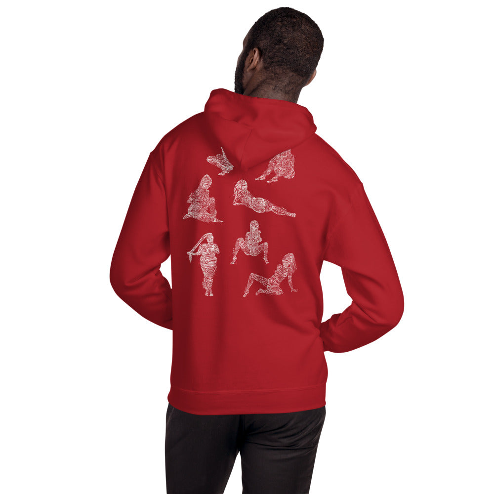 " 6/7 Deadly sins " Front and back Print Dark Unisex Hoodie
