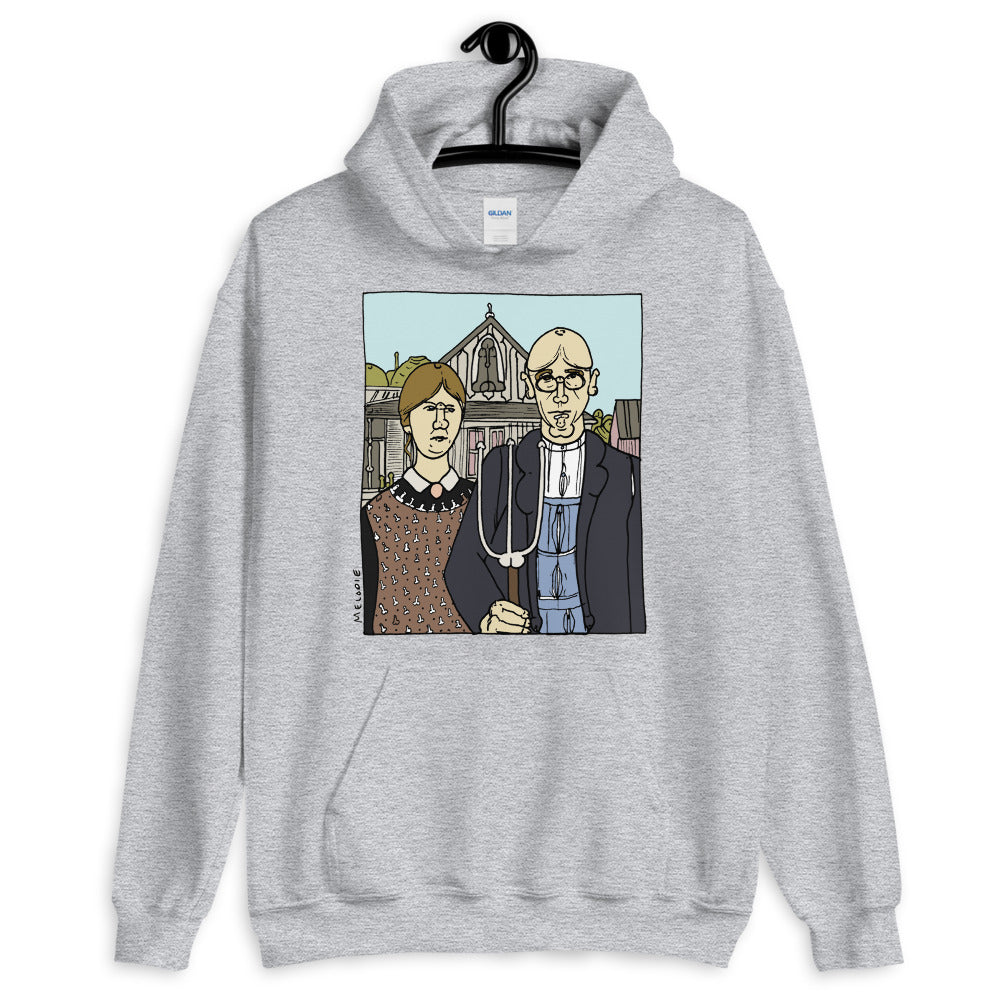" Grant Wood " Unisex Hoodie