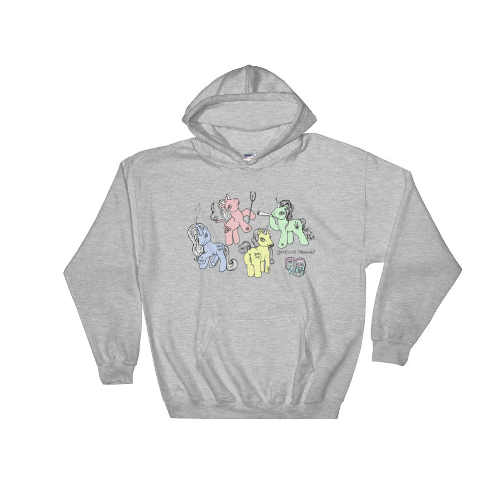 " My Little Horny " Unisex Hooded Sweatshirt