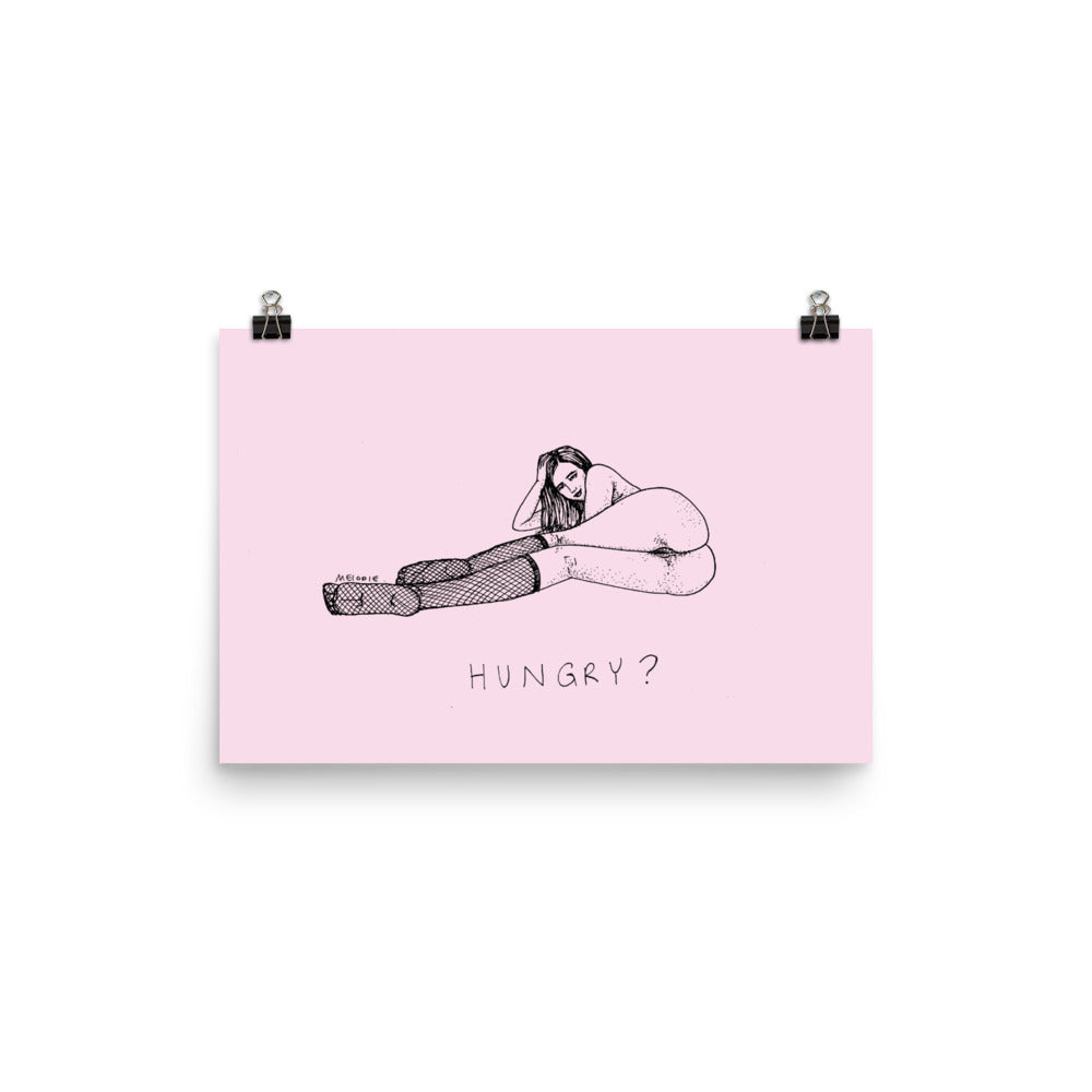 " Hungry " Poster
