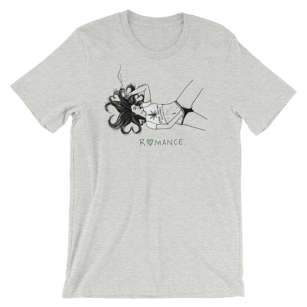 " Romance / Smoke Weed And Masturbate " Short-Sleeve Unisex T-Shirt