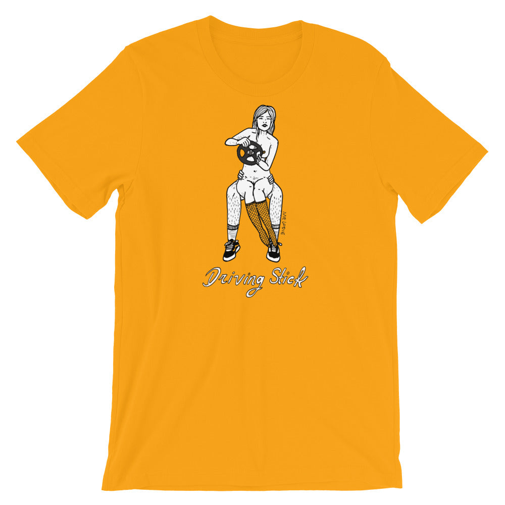 " Driving Stick " Short-Sleeve Unisex T-Shirt