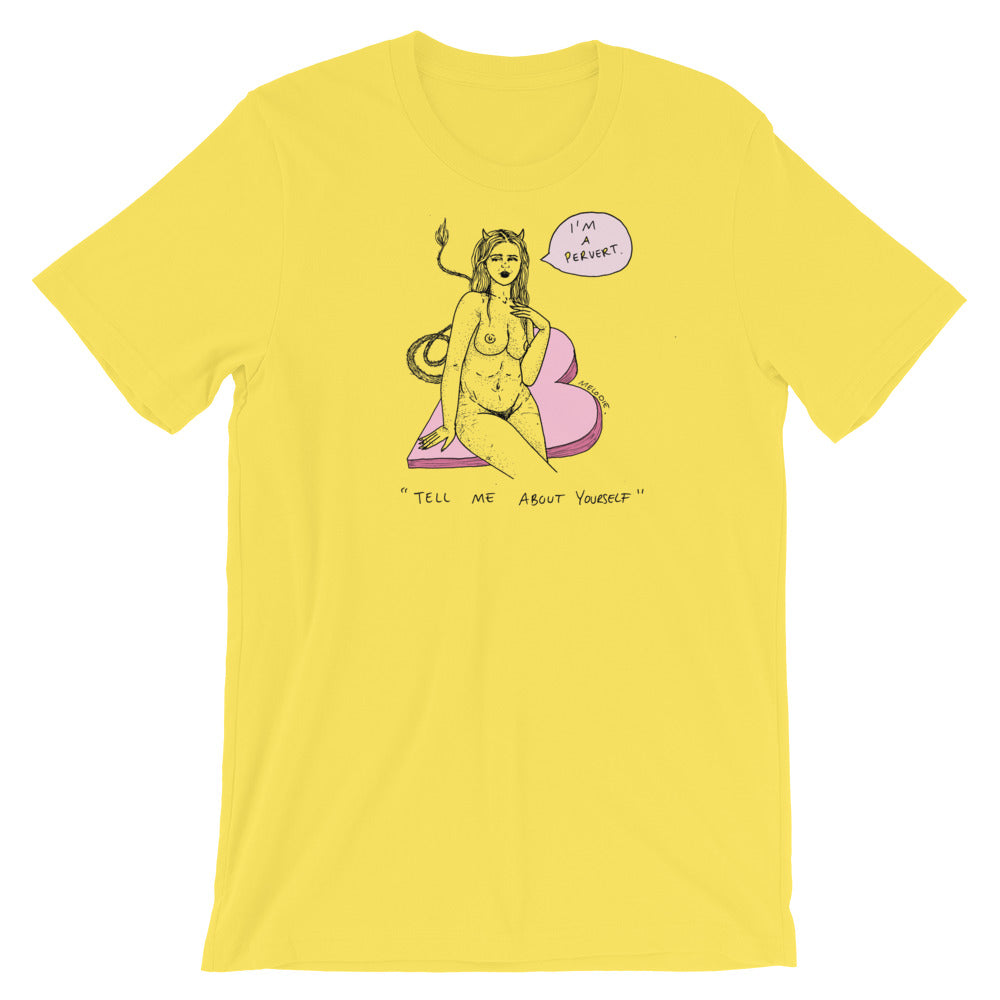 " I'm a Pervert " Short-Sleeve Unisex T-Shirt