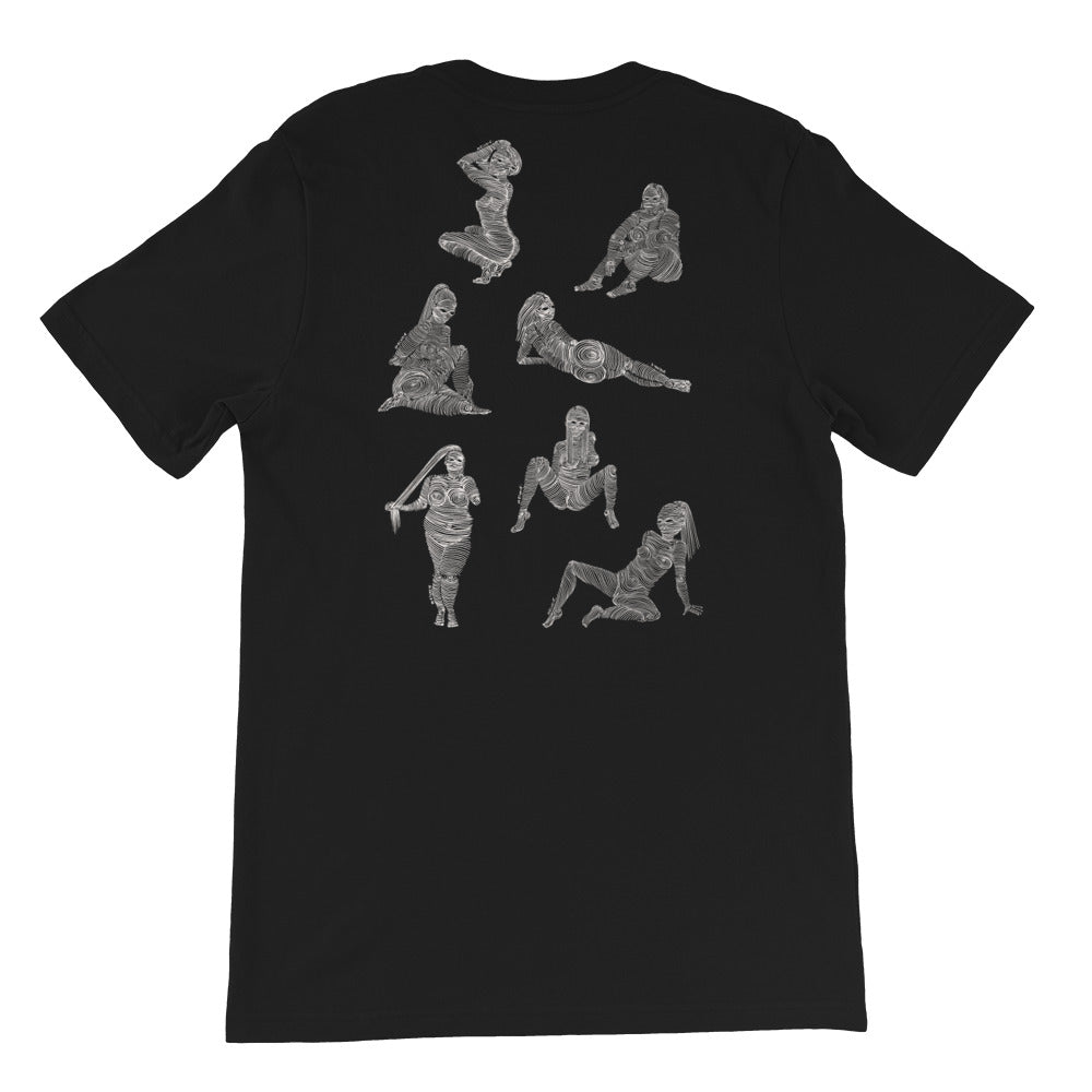 " 5/7 Deadly sins " Front and back Print Dark Short-Sleeve Unisex T-Shirt