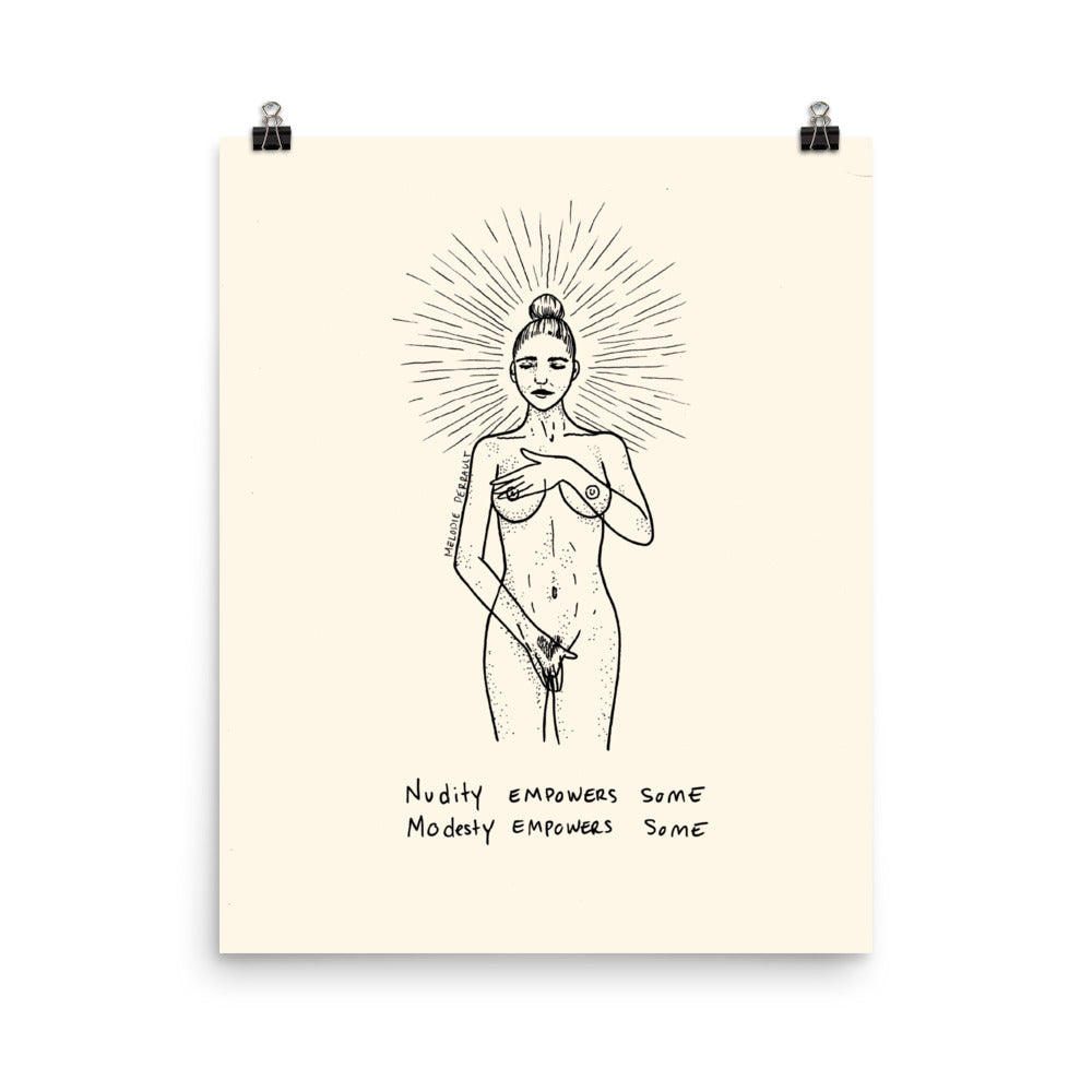 " Empowers " Feel Powerful Print / Poster
