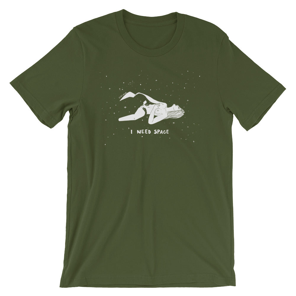 " I NEED SPACE " #5 Short-Sleeve Unisex T-Shirt
