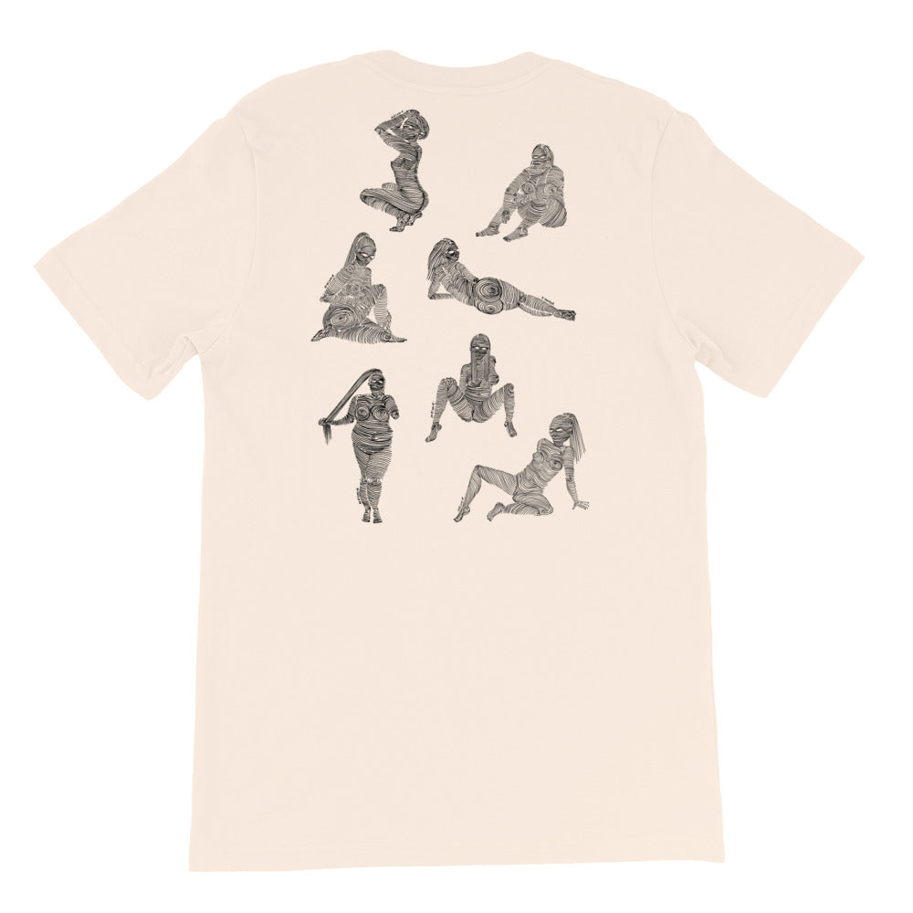 " 6/7 Deadly sins " Front and back Print Short-Sleeve Unisex T-Shirt