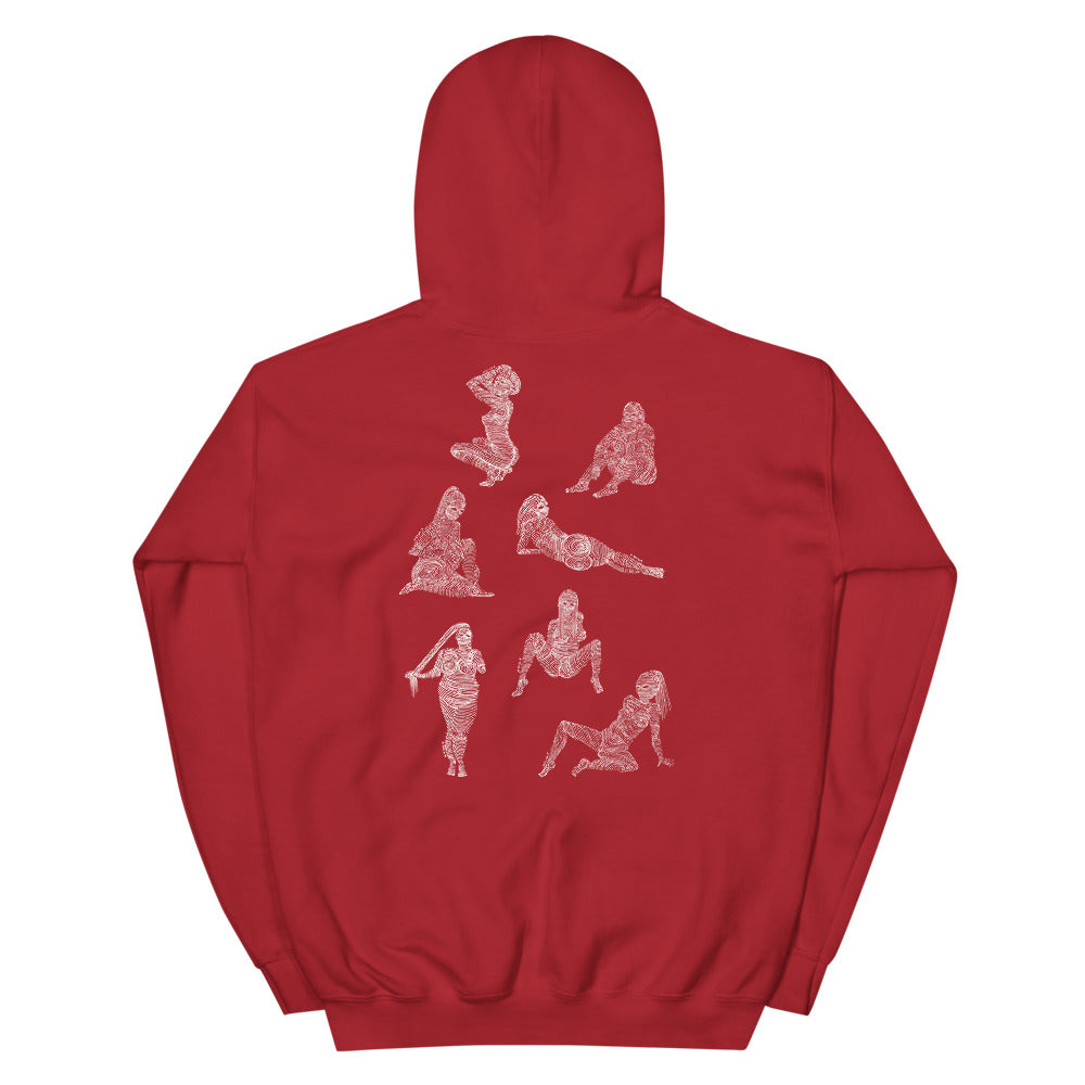 " 5/7 Deadly sins " Front and back Print Dark Unisex Hoodie
