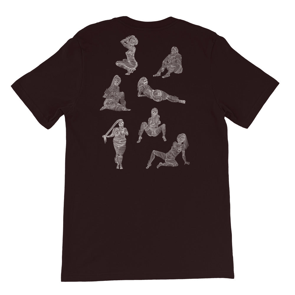 " 7/7 Deadly sins " Front and back Print Dark Short-Sleeve Unisex T-Shirt
