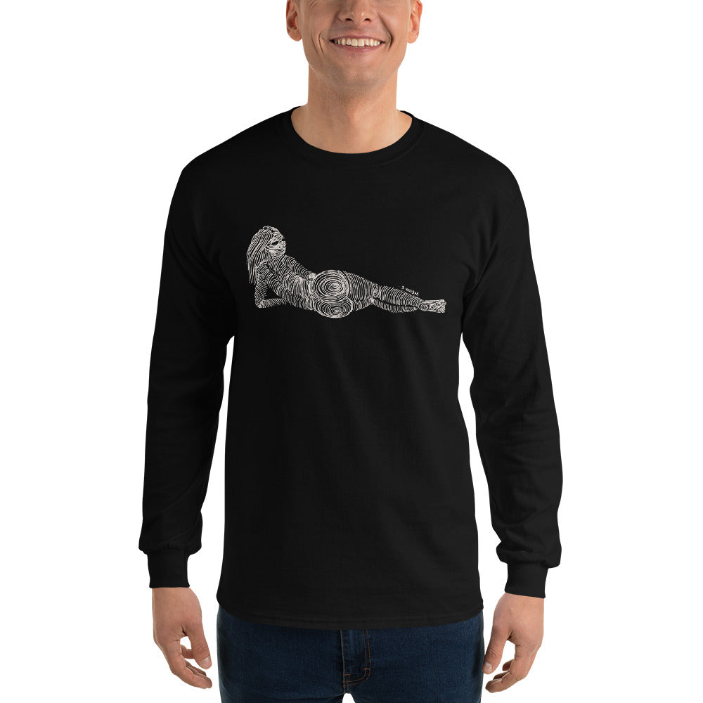 " 3/7 Deadly sins " Front and back Print Dark Unisex’s Long Sleeve Shirt
