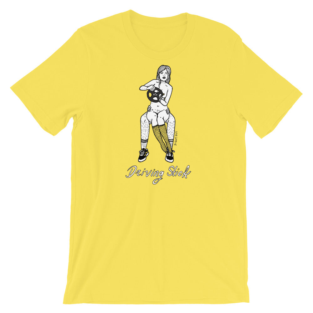 " Driving Stick " Short-Sleeve Unisex T-Shirt