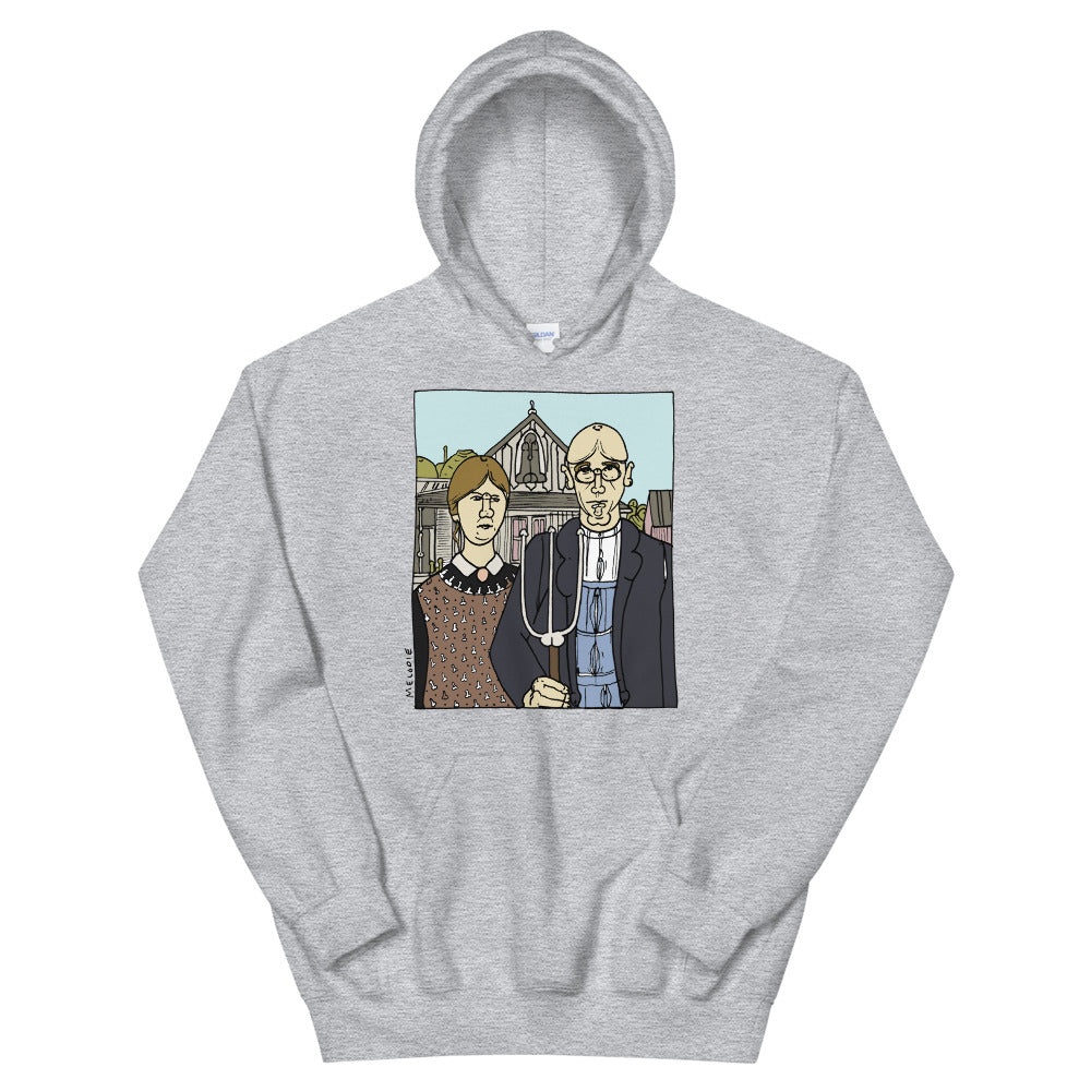 " Grant Wood " Unisex Hoodie