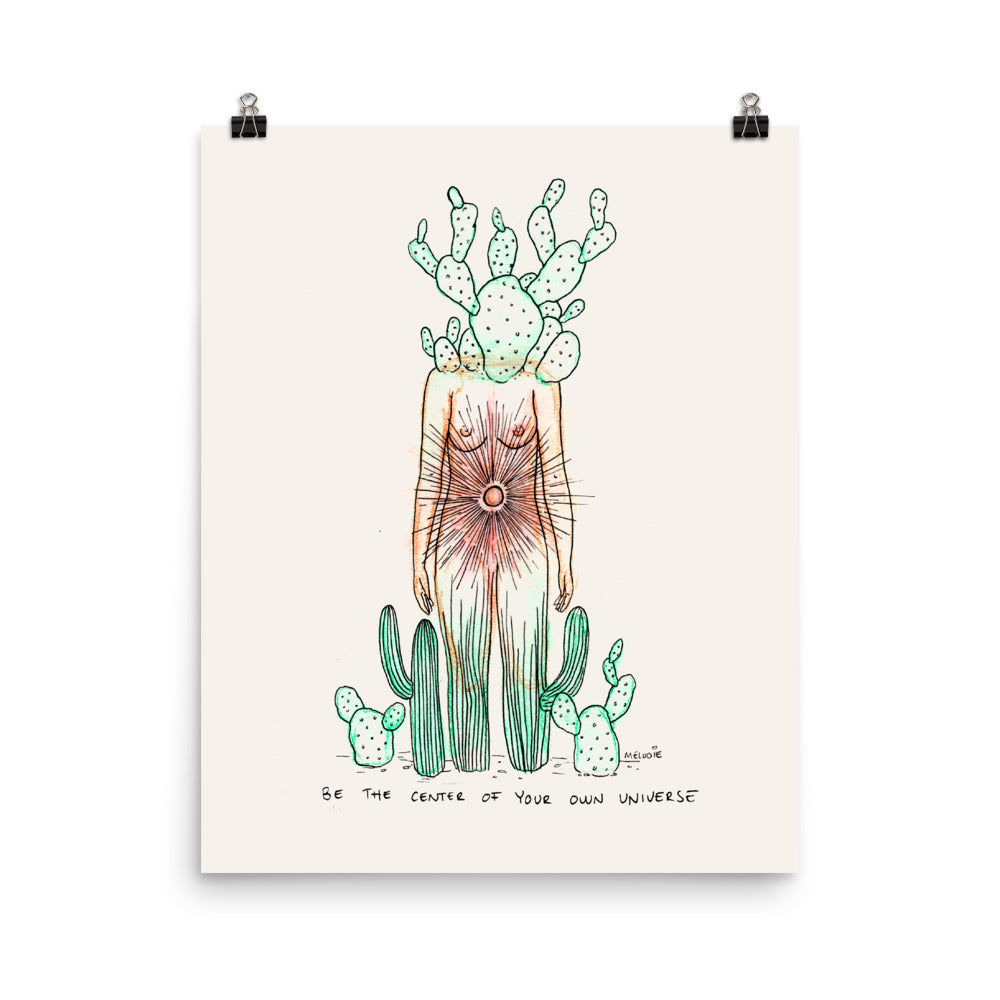 " Center Of My Universe " Print / Poster