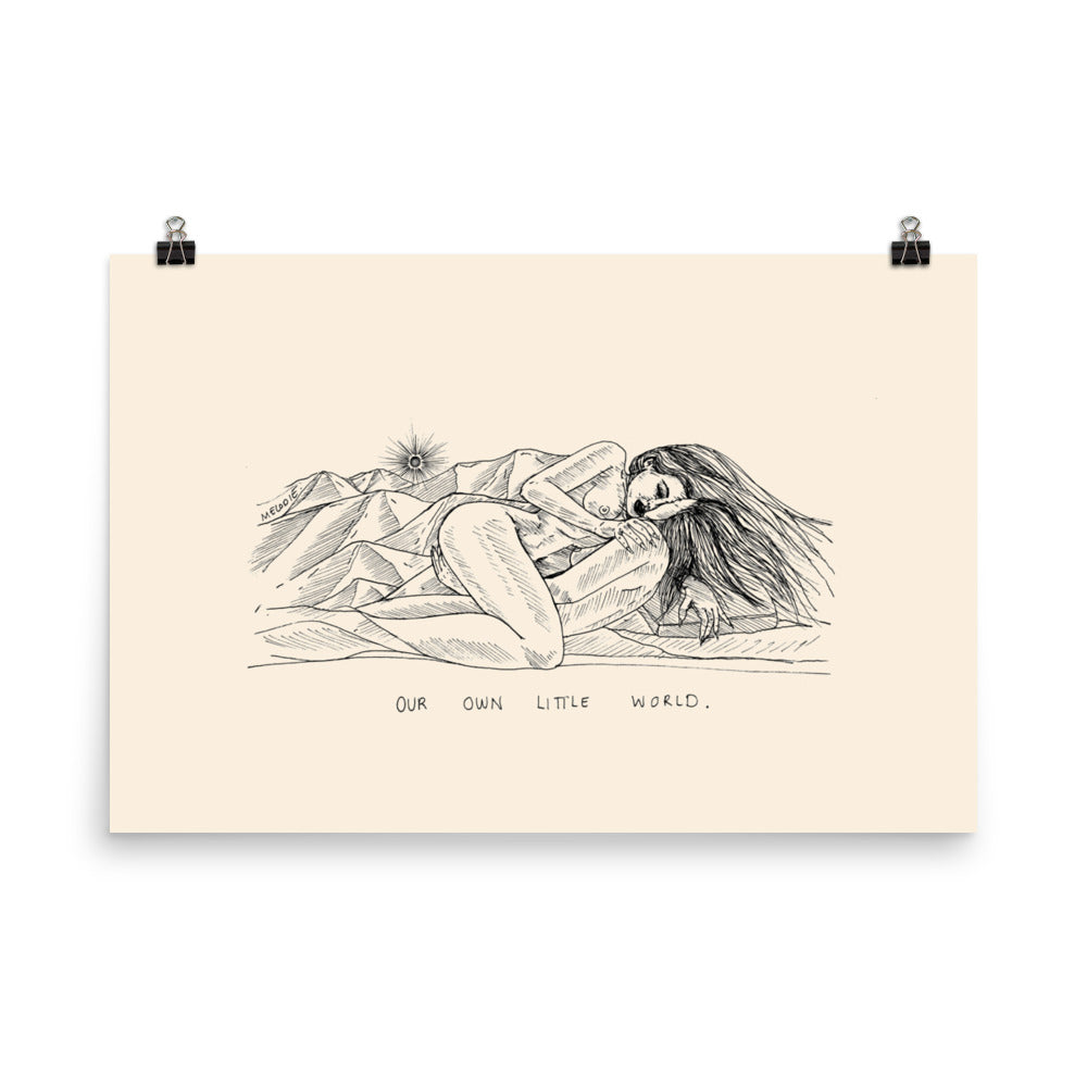 " Our Own Little World " Print / Poster