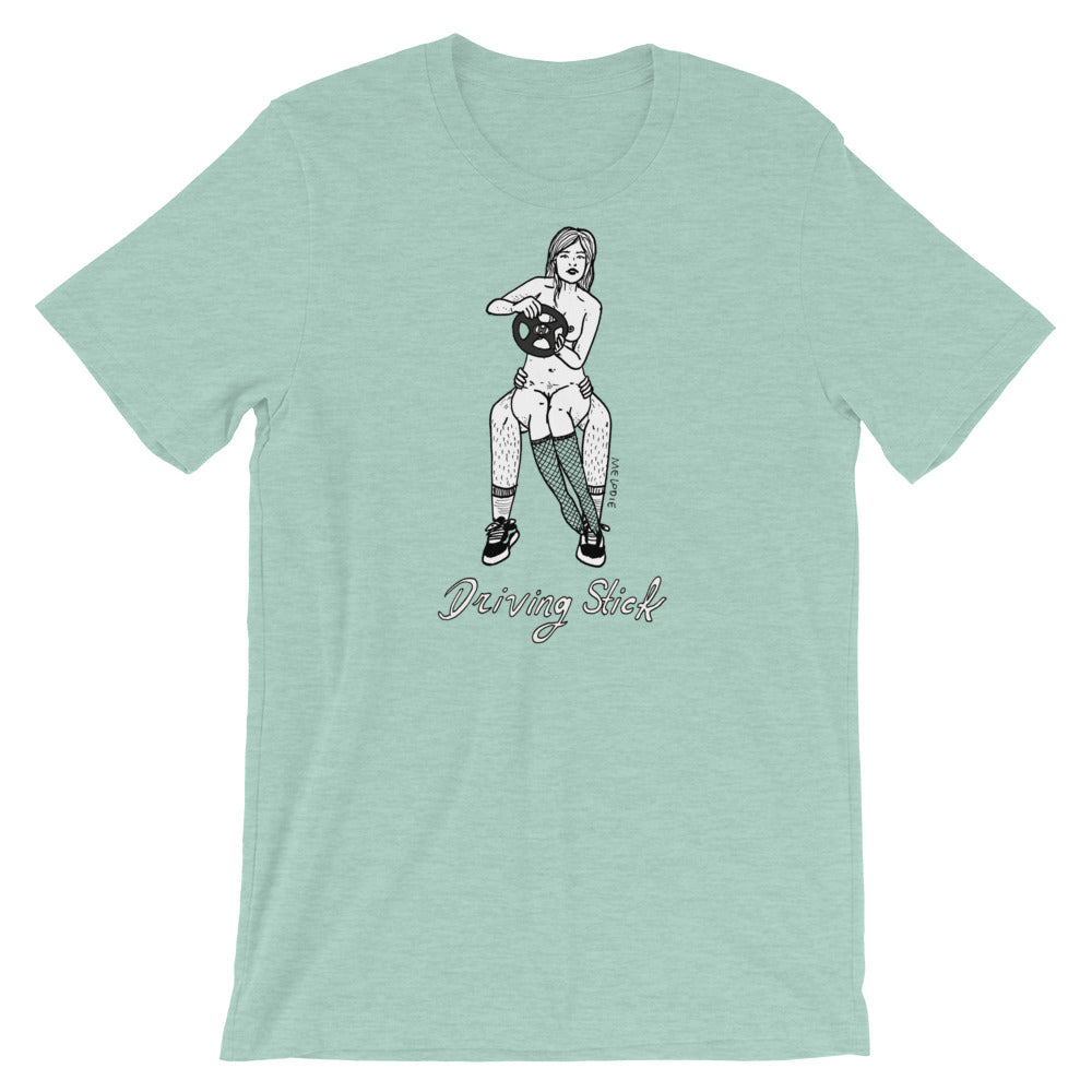 " Driving Stick " Short-Sleeve Unisex T-Shirt
