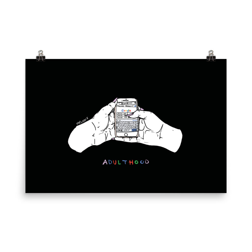 " Adulthood " Print / Poster
